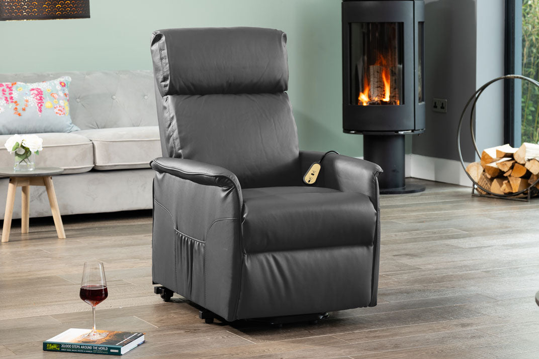 Roman Electric Lift-Assist Riser Recliner Chair