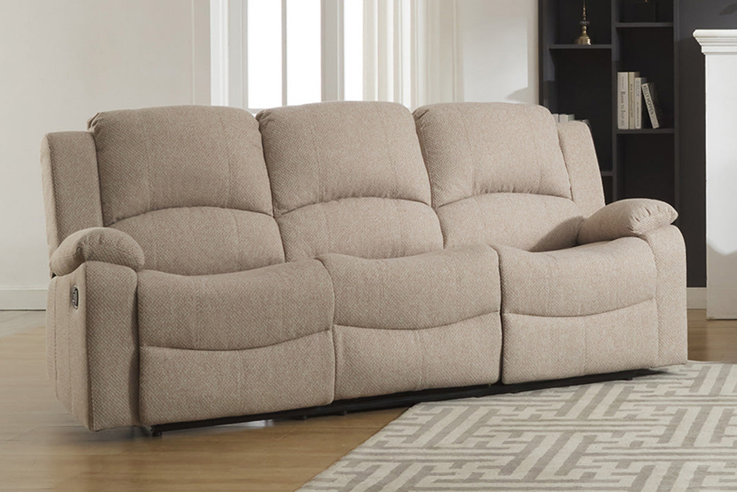 Westcott Manual 3 Seat Reclining Sofa