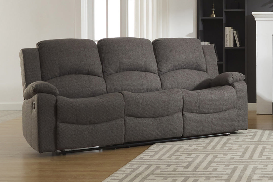 Westcott Manual 3 Seat Reclining Sofa