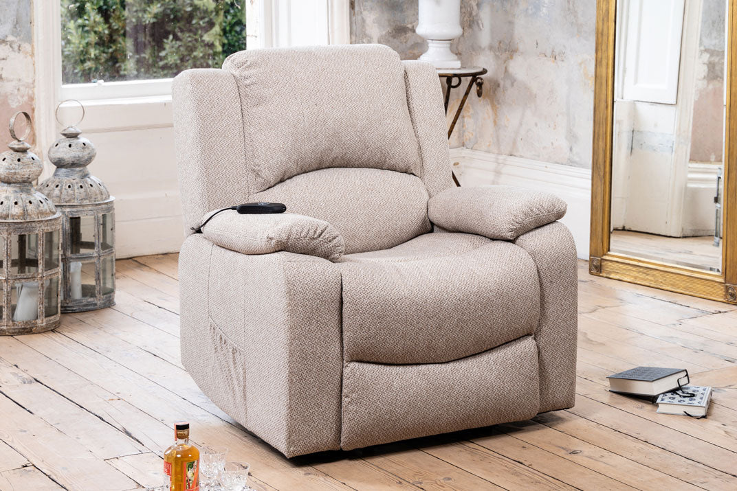 Sofa Dual Motor Riser Recliner With Heat Massage Westcott Electric