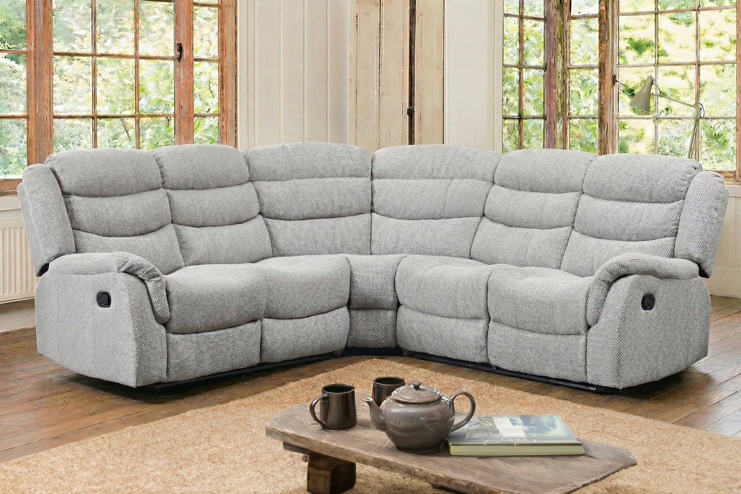 Lyssa Reclining Corner Sofa