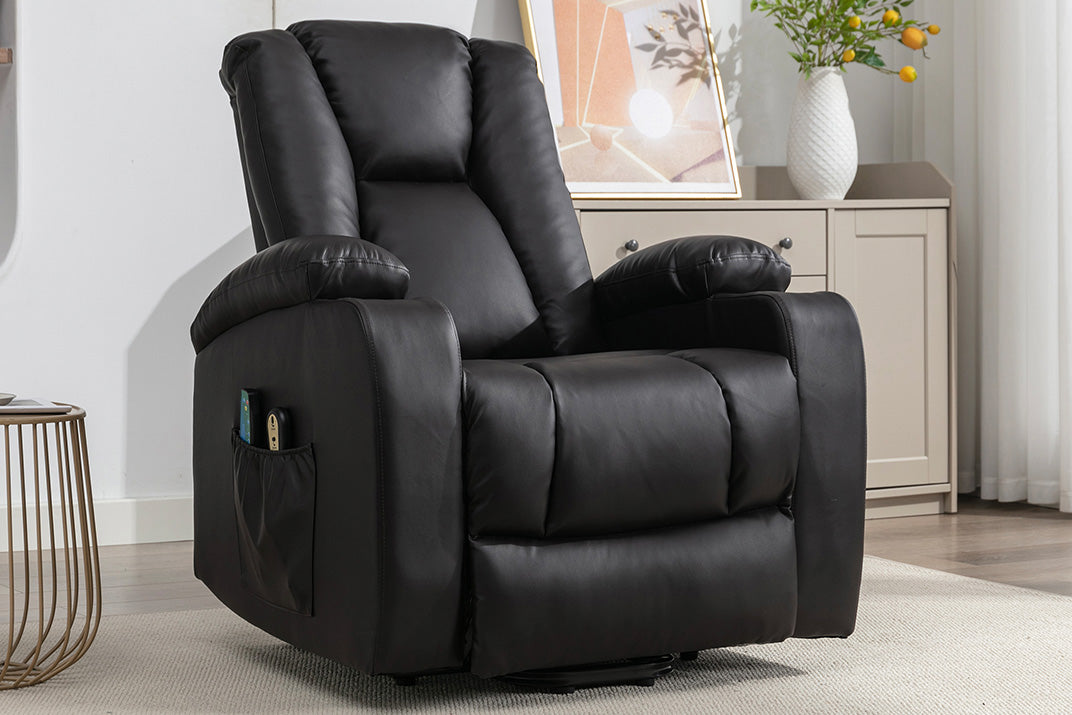 Electric Riser Portable Cassian Electric Riser Recliner with Massage and Heat – Next Day Sofas