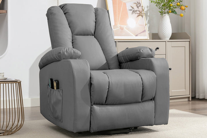Cassian Electric Riser Recliner with Massage and Heat