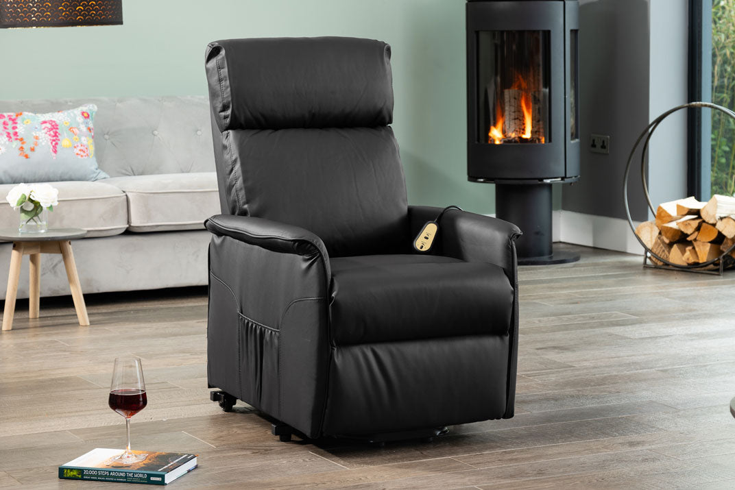 Roman Electric Lift-Assist Riser Recliner Chair