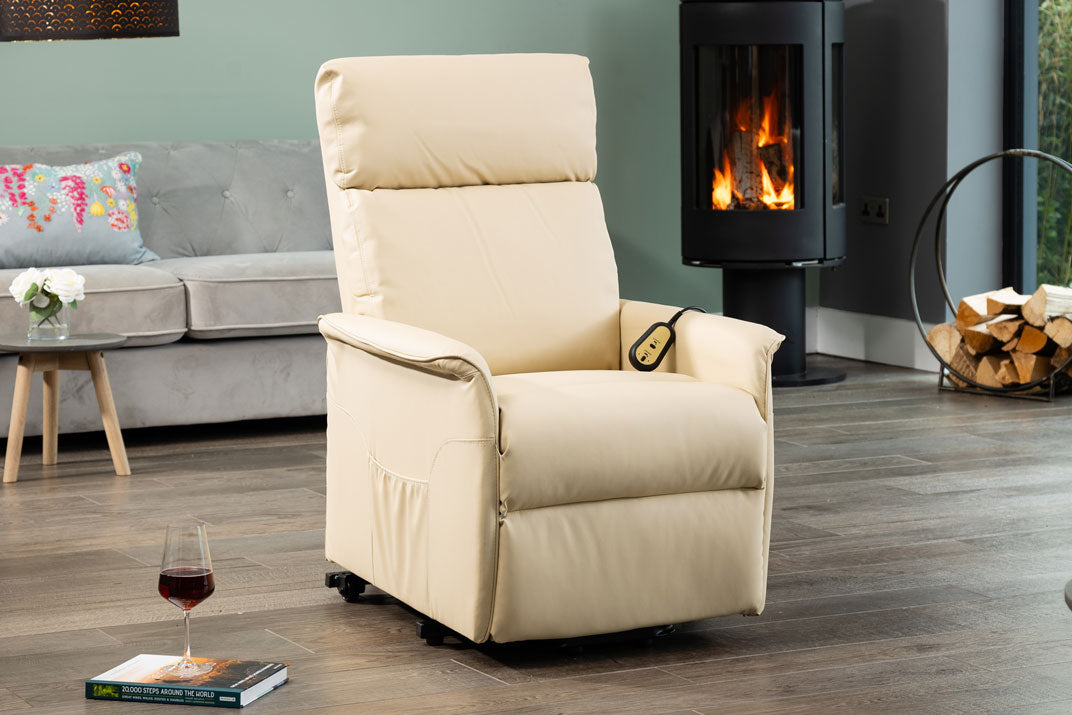 Roman Electric Lift-Assist Riser Recliner Chair