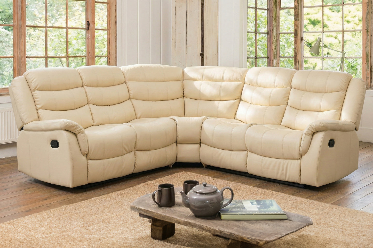 Percival Reclining Corner Sofa