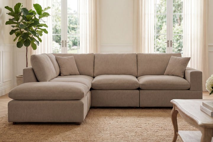 Livingstone Left Hand Facing 5-Piece Modular Corner Sofa