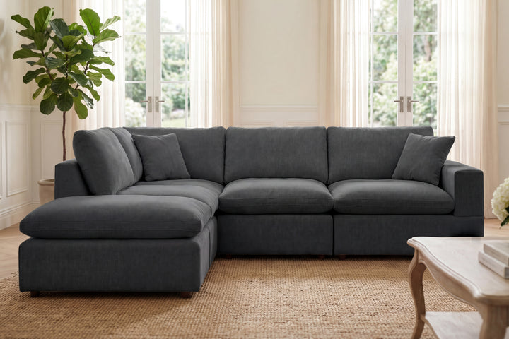 Livingstone Left Hand Facing 5-Piece Modular Corner Sofa