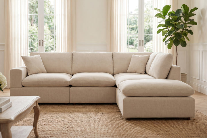 Livingstone Right Hand Facing 5-Piece Modular Corner Sofa