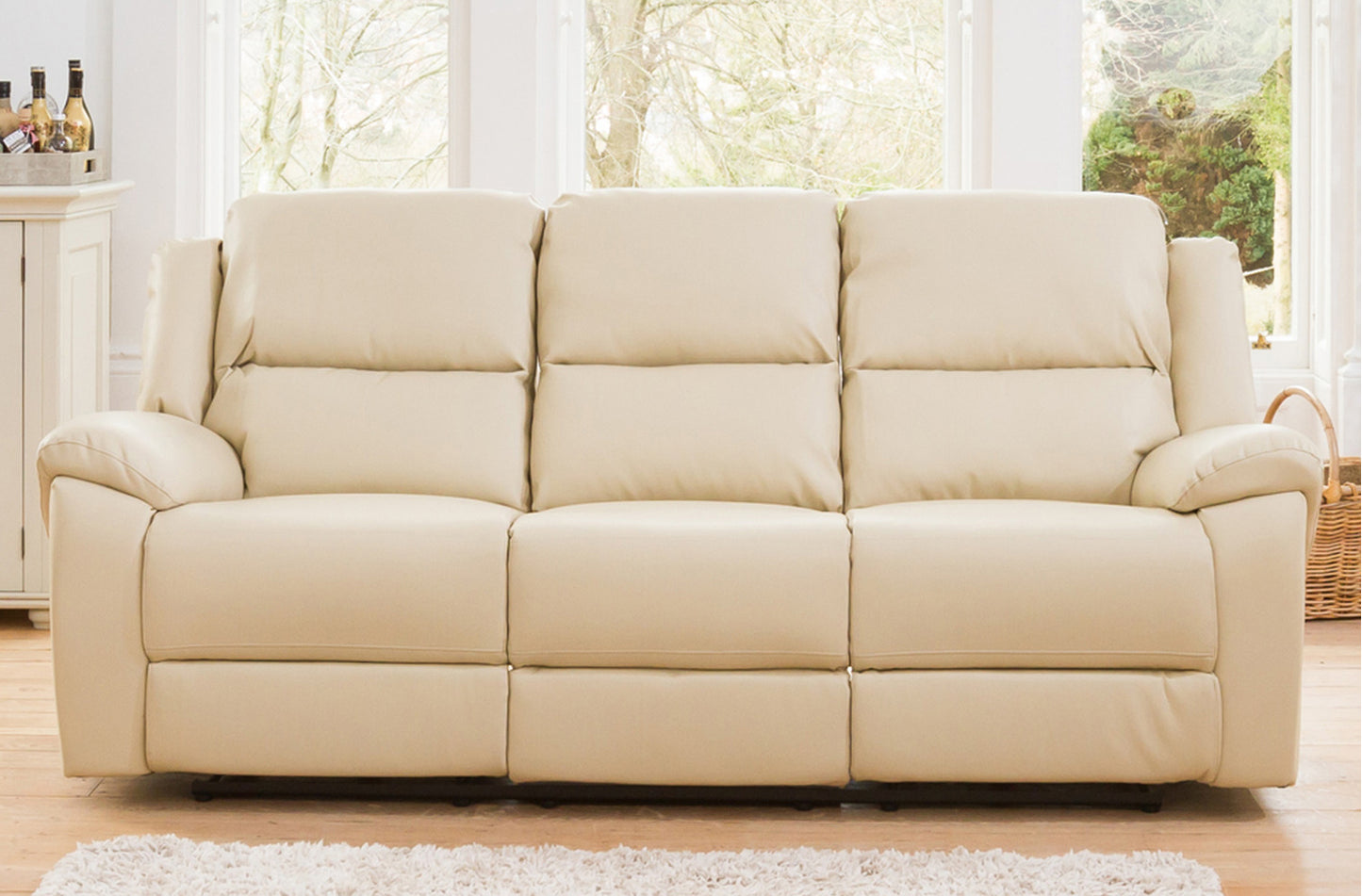 Rutherford 3 Seat Electric Recliner