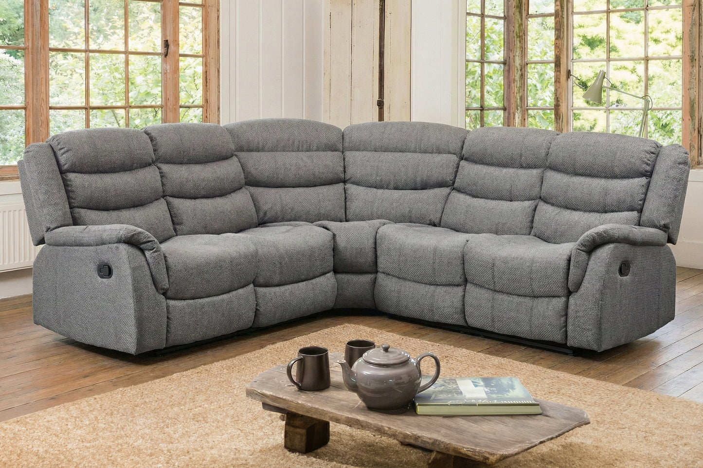 Lyssa Reclining Corner Sofa